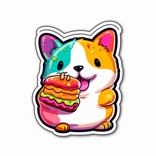 Corgi Dog Vinyl Decal Sticker for Car, Laptop, Tumbler and more # 003532