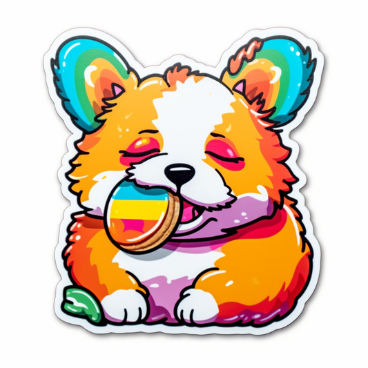 Corgi Dog Vinyl Decal Sticker for Car, Laptop, Tumbler and more # 003526