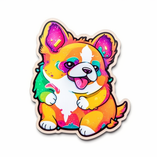 Corgi Dog Vinyl Decal Sticker for Car, Laptop, Tumbler and more # 003531