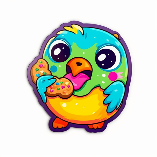 Love Bird Parrot Vinyl Decal Sticker for Car, Laptop, Tumbler and more # 003911