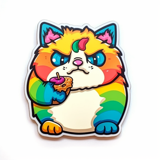 Ragdoll Cat Vinyl Decal Sticker for Car, Laptop, Tumbler and more # 003847