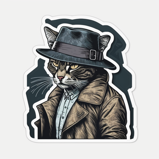 Cat Vinyl Decal Sticker for Car, Laptop, Tumbler and more # 002582