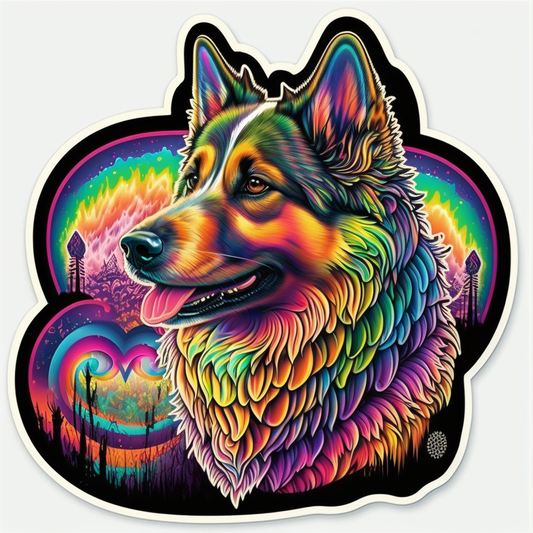 German Shepherd Vinyl Decal Sticker for Car, Laptop, Tumbler and more # 1655