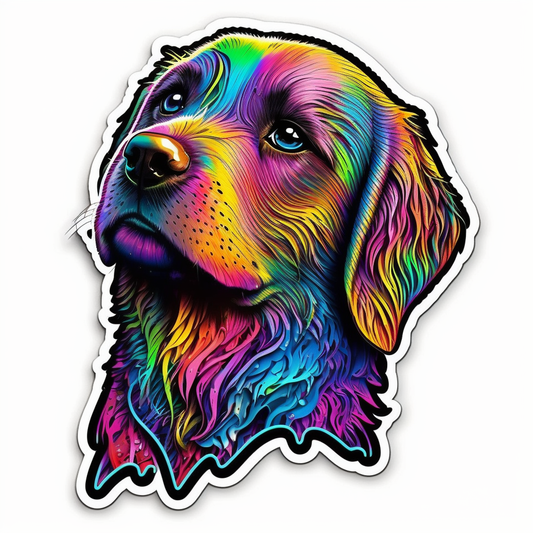 Labrador Rettriever Vinyl Decal Sticker for Car, Laptop, Tumbler and more # 002832