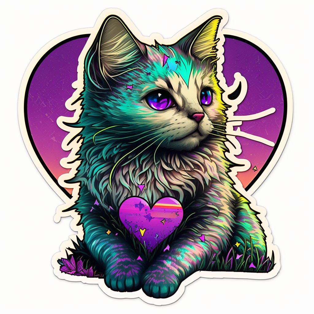 Siamese Cat Vinyl Decal Sticker for Car, Laptop, Tumbler and more # 1759