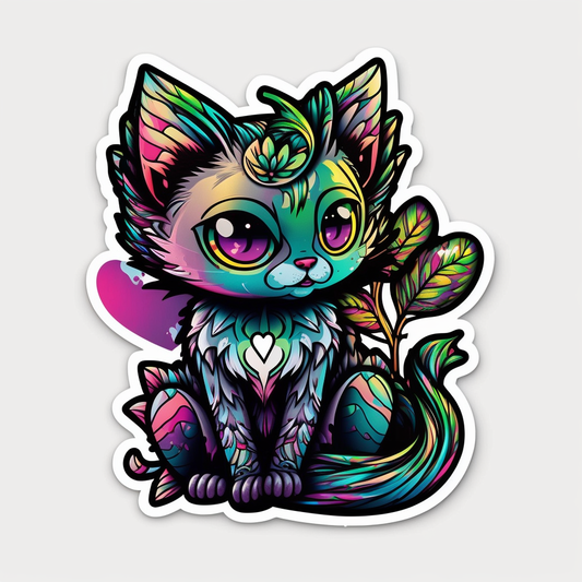 Siamese Cat Vinyl Decal Sticker for Car, Laptop, Tumbler and more # 002598