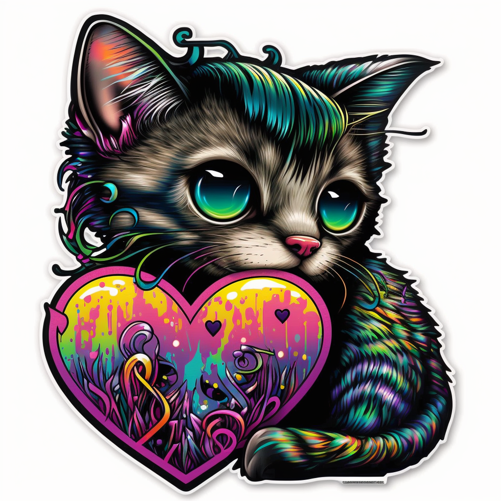 Siamese Cat Vinyl Decal Sticker for Car, Laptop, Tumbler and more # 002606