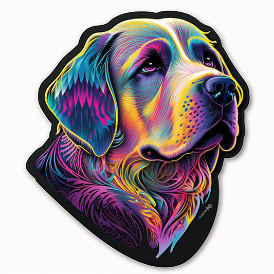 Labrador Rettriever Vinyl Decal Sticker for Car, Laptop, Tumbler and more # 002499