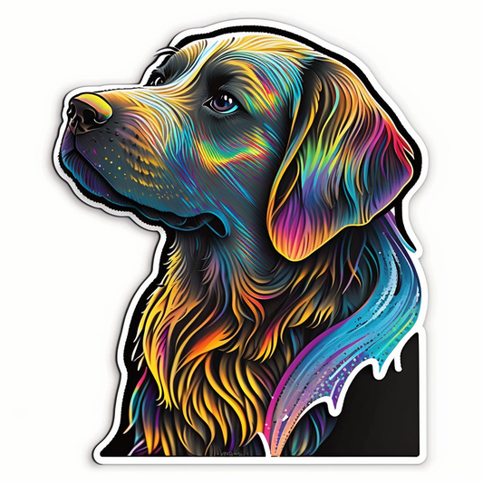 Labrador Rettriever Vinyl Decal Sticker for Car, Laptop, Tumbler and more # 002619
